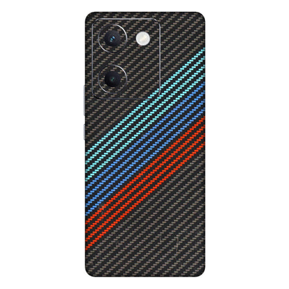 VIVO Y Series Phone Skins (All Models) - Carbon BM - 3D Embossed Finish (L-302) Vivo Y300 Plus (5G)