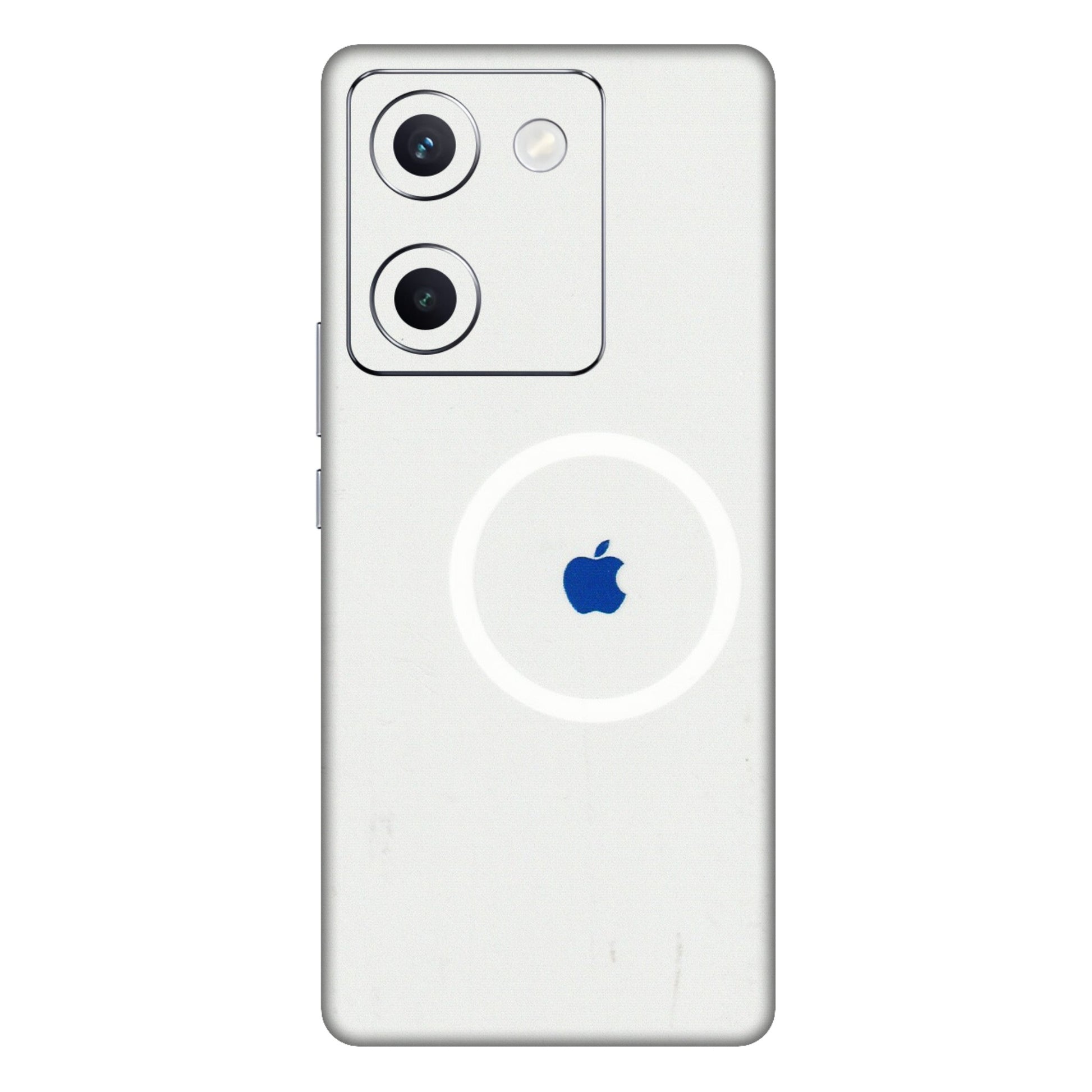 VIVO Y Series Phone Skins (All Models) - iPhone Magsafe Logo - 3D Embossed Finish (L-320) Vivo Y300 Plus (5G)