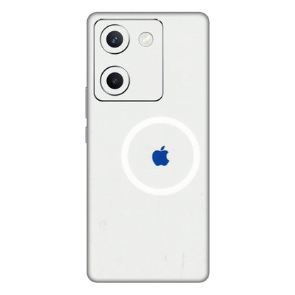 VIVO Y Series Phone Skins (All Models) - iPhone Magsafe Logo - 3D Embossed Finish (L-320) Vivo Y300 Plus (5G)