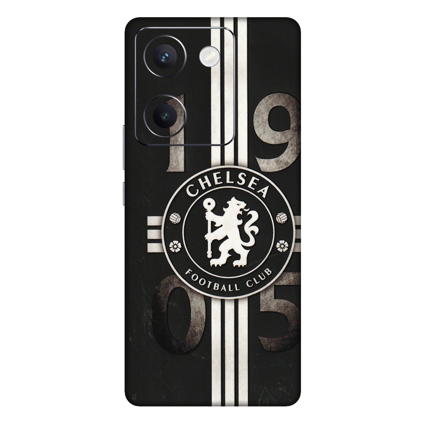 VIVO Y Series Phone Skins (All Models) - Chelsea Fan Club - 3D Embossed Finish (L-36) Vivo Y300 Plus (5G)