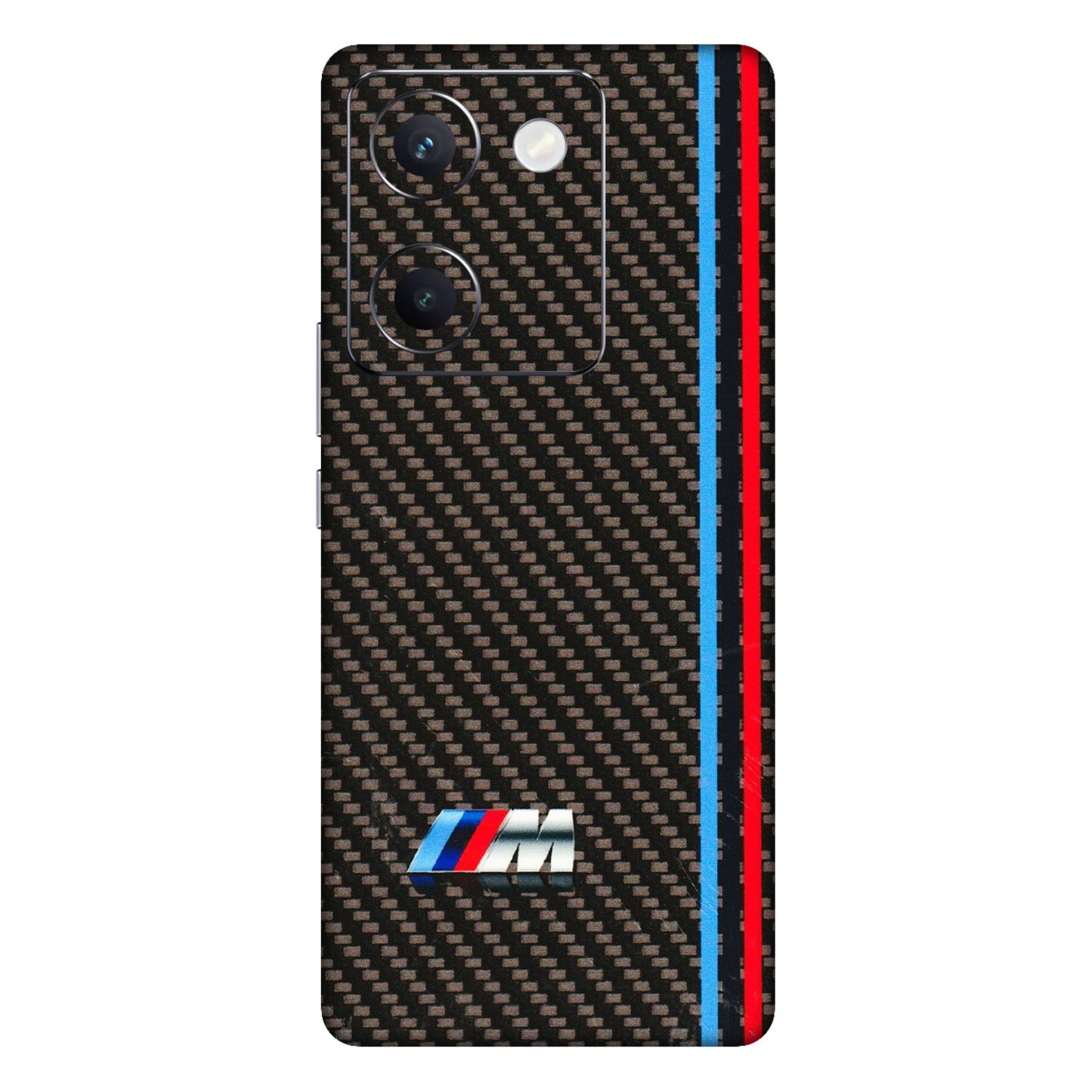 VIVO Y Series Phone Skins (All Models) - BM Carbon Fiber Feels - 3D Embossed Finish (L-38) Vivo Y300 Plus (5G)