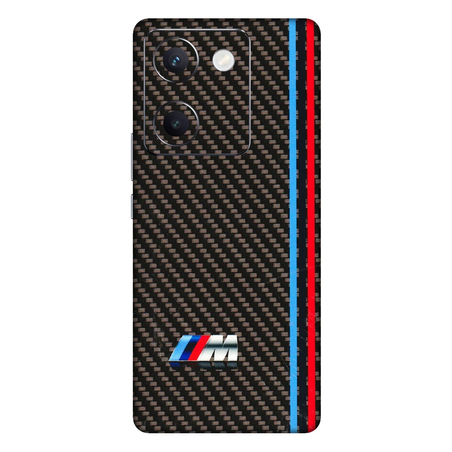VIVO Y Series Phone Skins (All Models) - BM Carbon Fiber Feels - 3D Embossed Finish (L-38) Vivo Y300 Plus (5G)