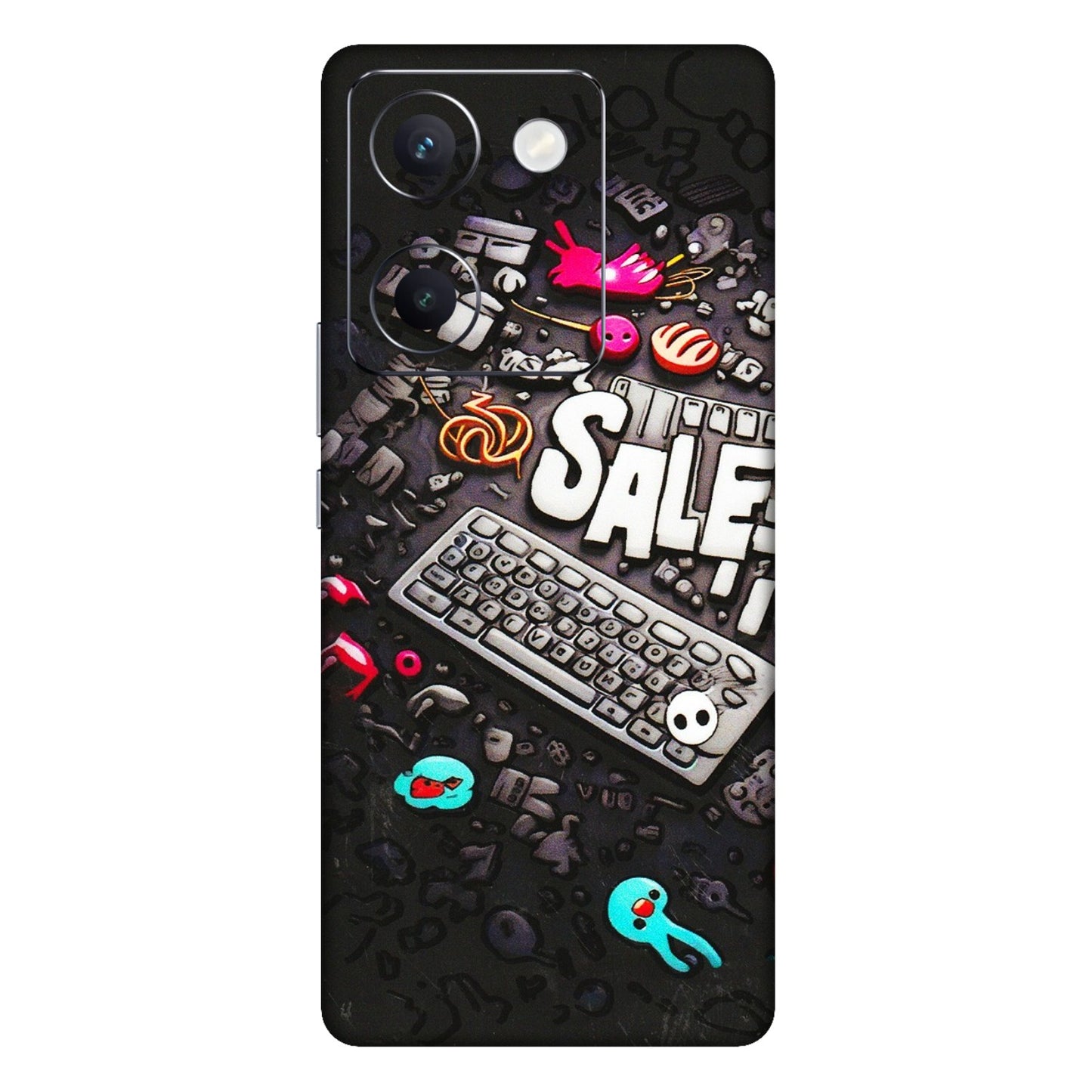 VIVO Y Series Phone Skins (All Models) - Gadgets Sale - 3D Embossed Finish (L-50) Vivo Y300 Plus (5G)