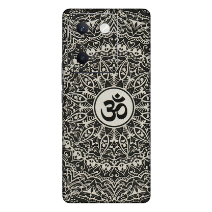 VIVO Y Series Phone Skins (All Models) - Aum Elegant Mandala - 3D Embossed Finish (L-62) Vivo Y300 Plus (5G)