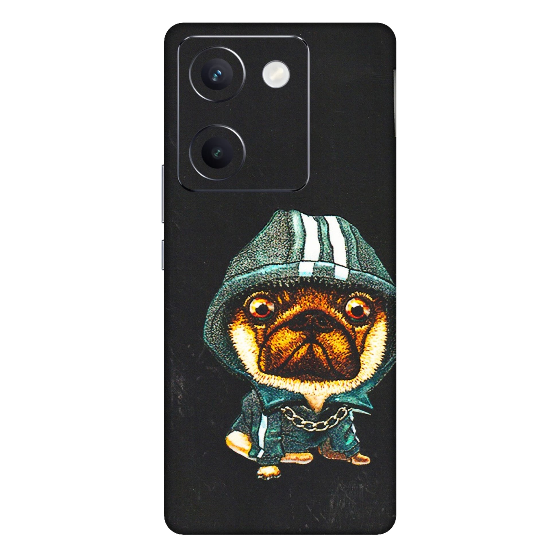VIVO Y Series Phone Skins (All Models) - Puppy N Hoodie - 3D Embossed Finish (L-90) Vivo Y300 Plus (5G)