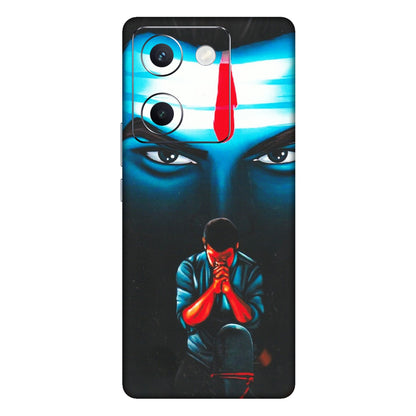 VIVO Y Series Phone Skins (All Models) - Mahakal Bhakt - Matte Finish (M-112) Vivo Y300 Plus (5G)