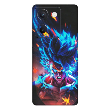 VIVO Y Series Phone Skins (All Models) - Angry Goku Dragon Ball Anime - Matte Finish (M-150) Vivo Y300 Plus (5G)