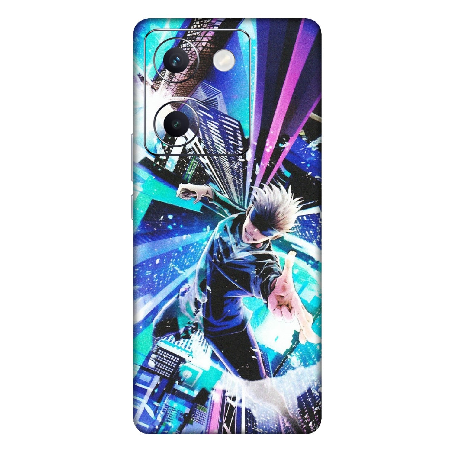 VIVO Y Series Phone Skins (All Models) - Manga Action Jujustu Kaisen Anime - Matte Finish (M-155) Vivo Y300 Plus (5G)