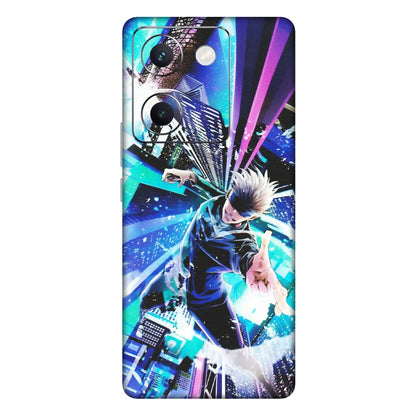 VIVO Y Series Phone Skins (All Models) - Manga Action Jujustu Kaisen Anime - Matte Finish (M-155) Vivo Y300 Plus (5G)