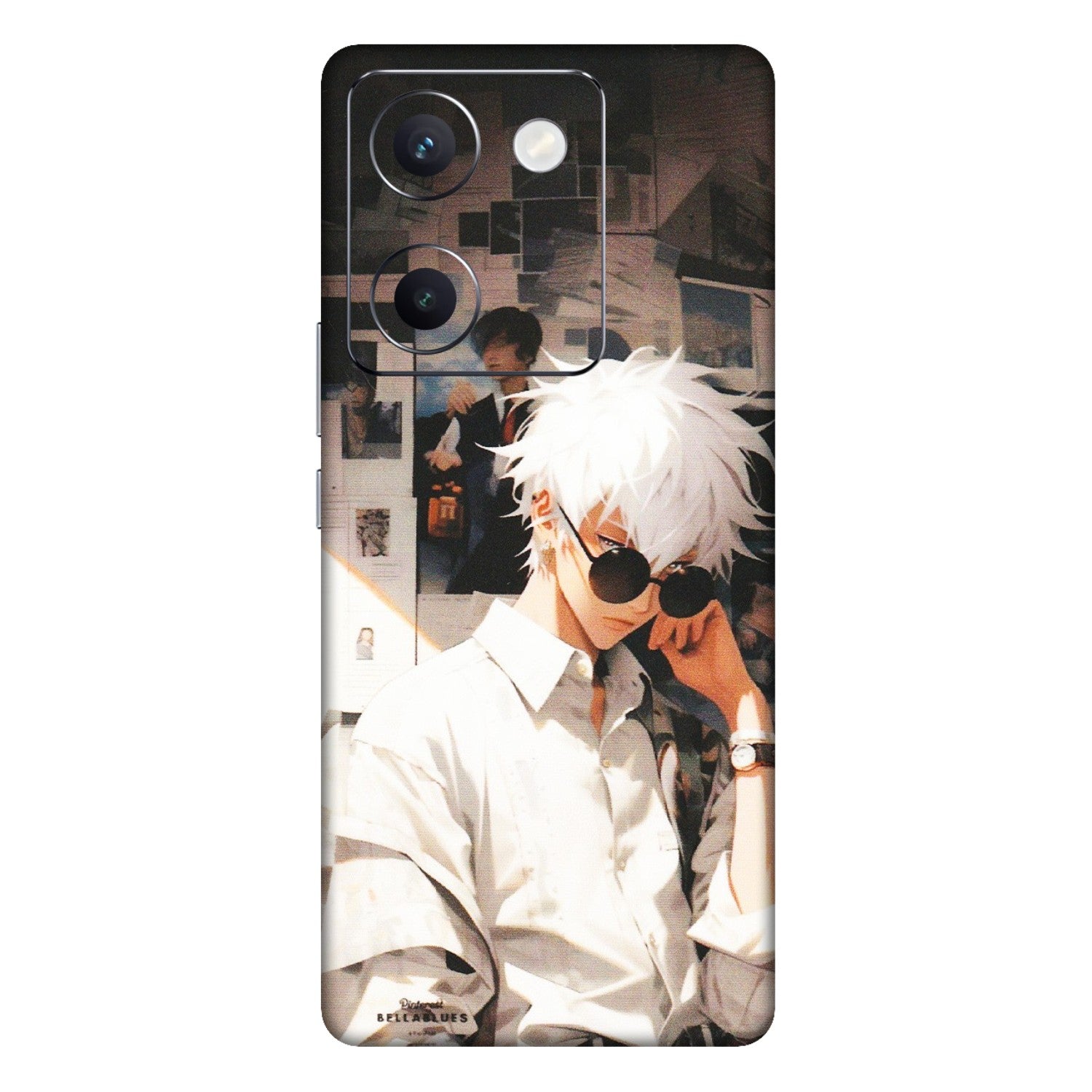 VIVO Y Series Phone Skins (All Models) - Gojo Satoru Jujustu Kaisen Anime - Matte Finish (M-156) Vivo Y300 Plus (5G)