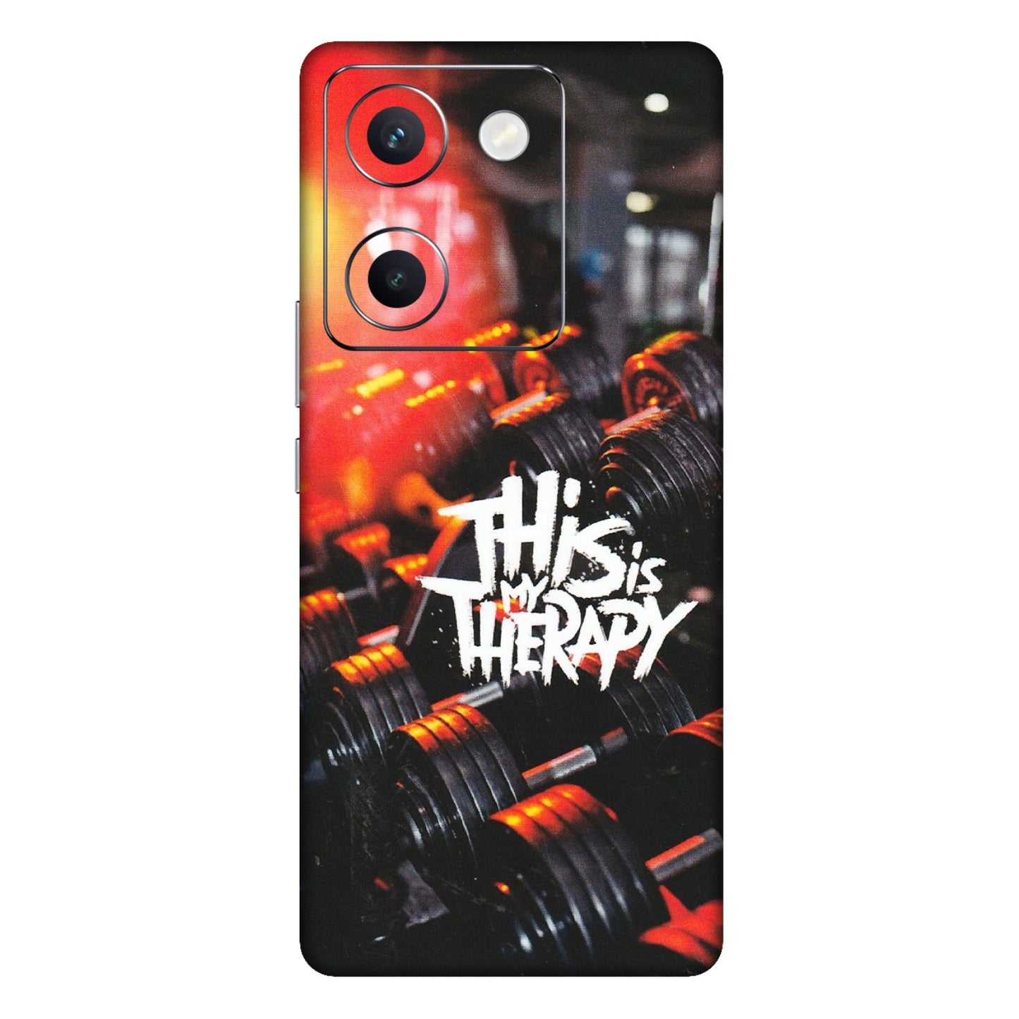VIVO Y Series Phone Skins (All Models) - GYM Lover Therapy - Matte Finish (M-160) Vivo Y300 Plus (5G)