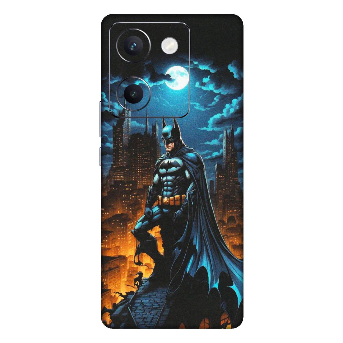 VIVO Y Series Phone Skins (All Models) - Batman Arkham City - Matte Finish (M-01) Vivo Y300 Plus (5G)