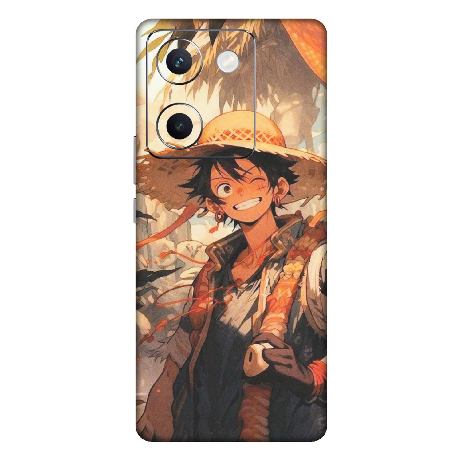 VIVO Y Series Phone Skins (All Models) - Anime Character Smile - Matte Finish (M-33) Vivo Y300 Plus (5G)