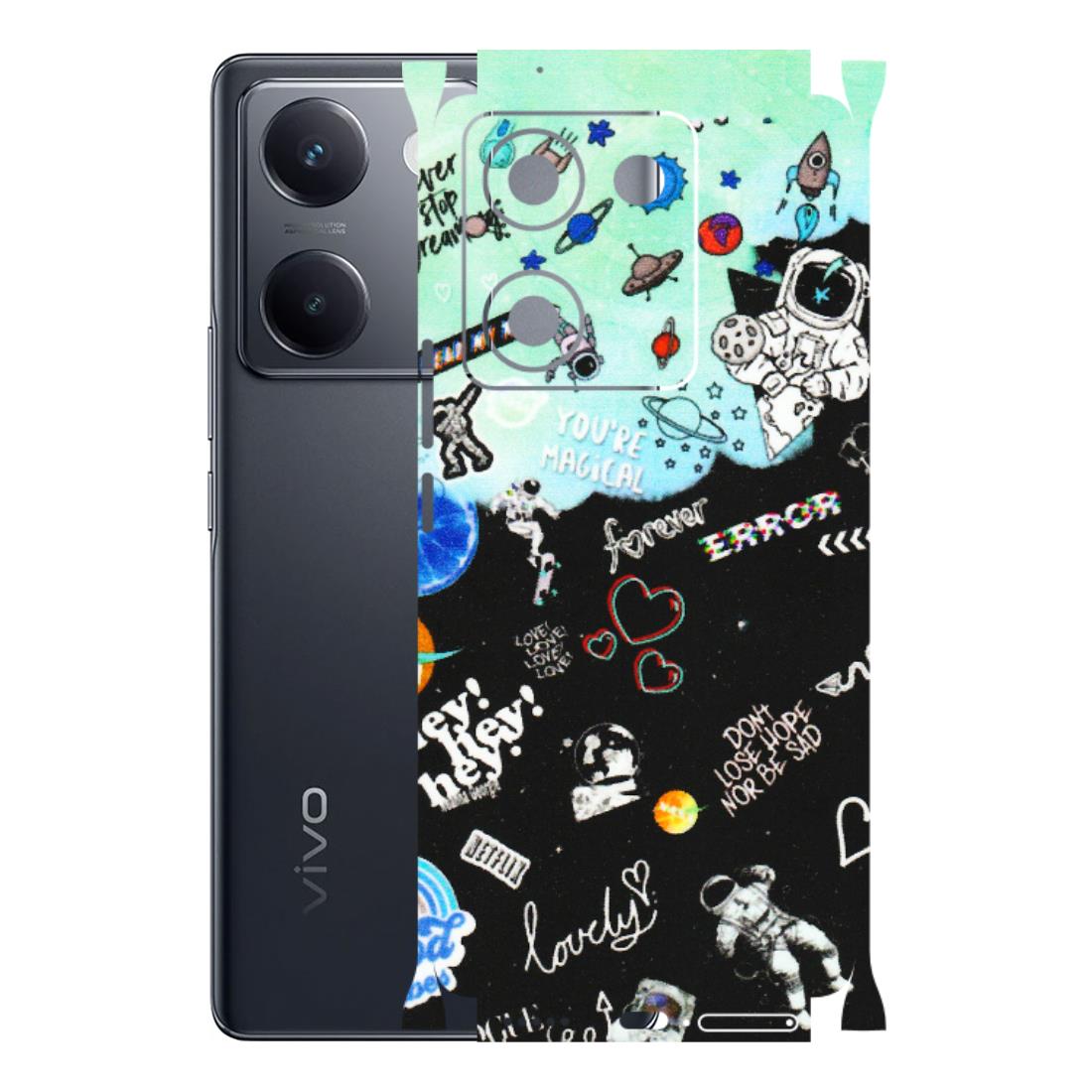 VIVO Y Series Phone Skins (All Models) - Living In A Space Dream - Matte Finish (M-46) Vivo Y300 Plus (5G)