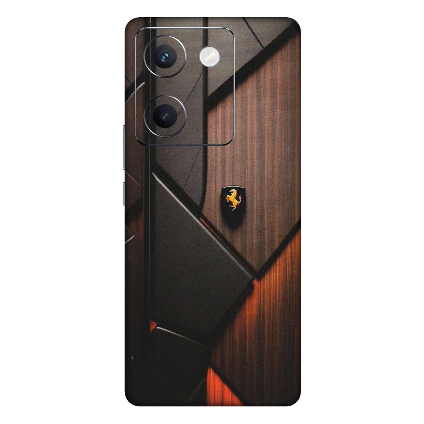 VIVO Y Series Phone Skins (All Models) - Lambo Beauty Wood Pattern Sober - Matte Finish (M-51) Vivo Y300 Plus (5G)