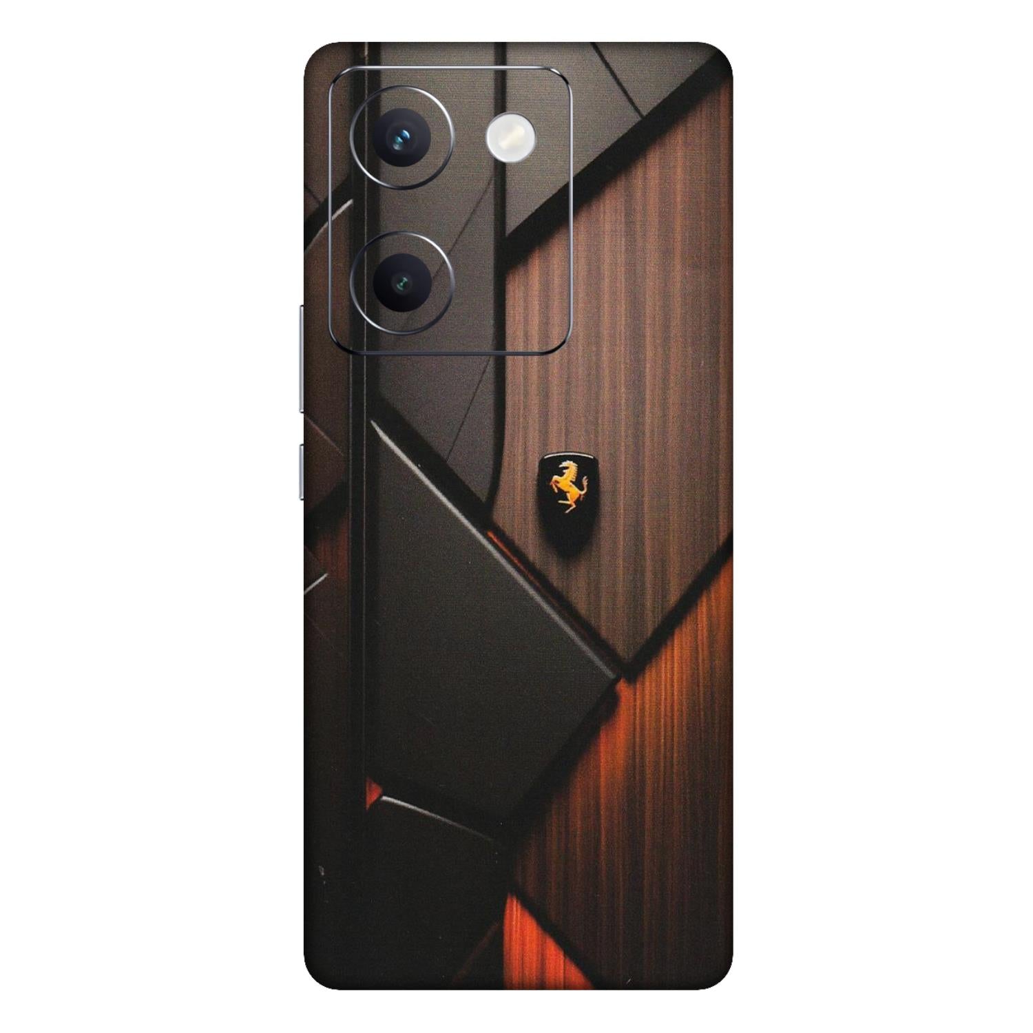 VIVO Y Series Phone Skins (All Models) - Lambo Beauty Wood Pattern Sober - Matte Finish (M-51) Vivo Y300 Plus (5G)