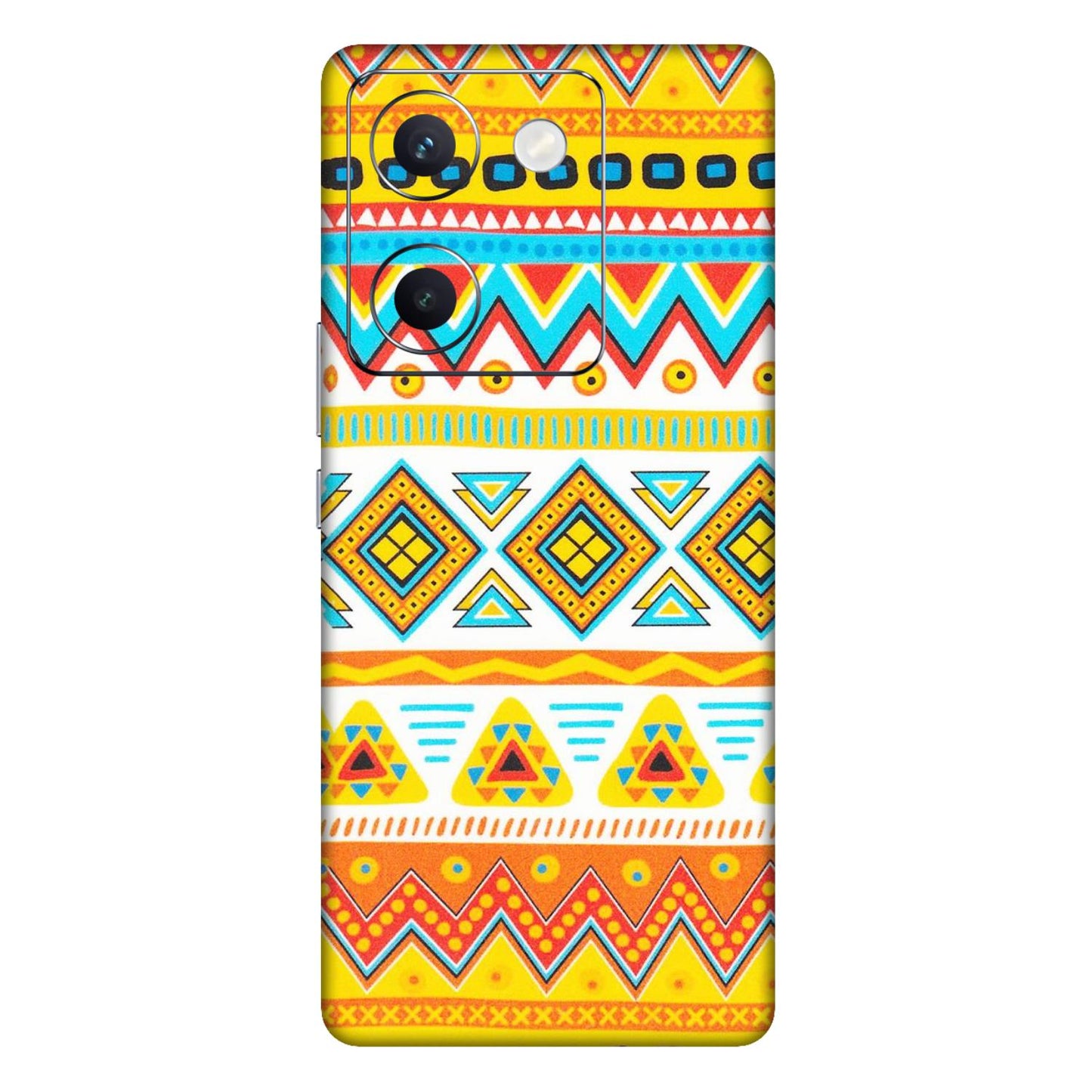 VIVO Y Series Phone Skins (All Models) - Mexican Abstract - Matte Finish (M-71) Vivo Y300 Plus (5G)