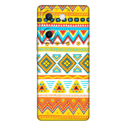 VIVO Y Series Phone Skins (All Models) - Mexican Abstract - Matte Finish (M-71) Vivo Y300 Plus (5G)