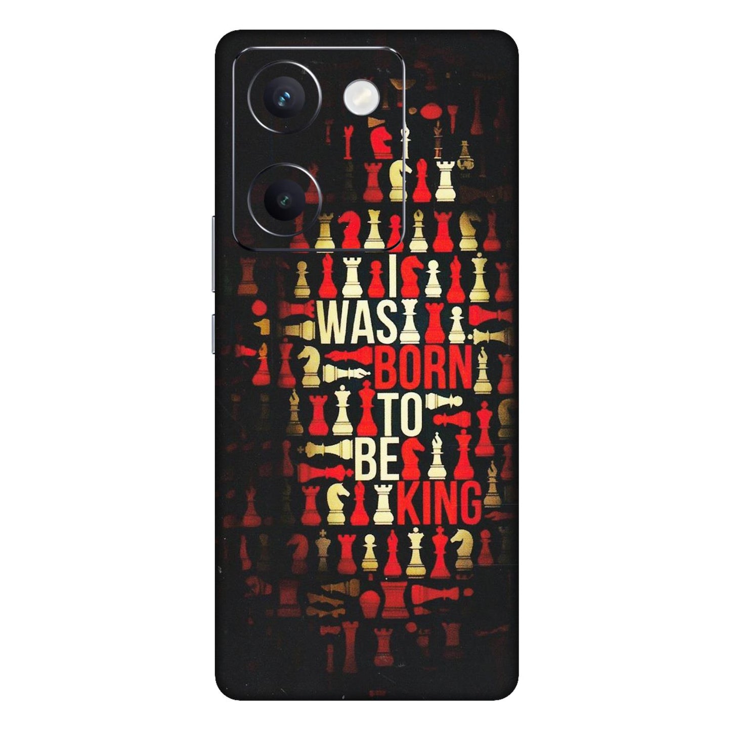 VIVO Y Series Phone Skins (All Models) - Born To Be King - Matte Finish (M-73) Vivo Y300 Plus (5G)