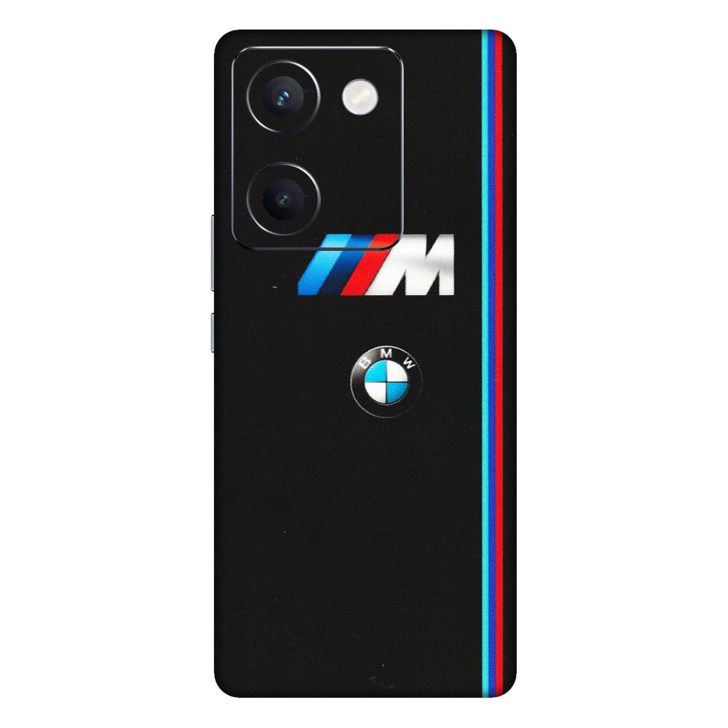 VIVO Y Series Phone Skins (All Models) - Styling With Black BMW - Matte Finish (M-74) Vivo Y300 Plus (5G)