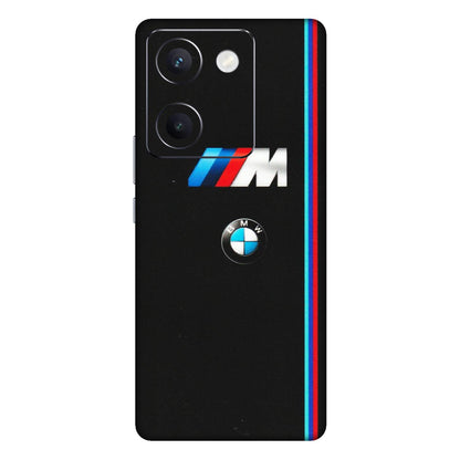 VIVO Y Series Phone Skins (All Models) - Styling With Black BMW - Matte Finish (M-74) Vivo Y300 Plus (5G)