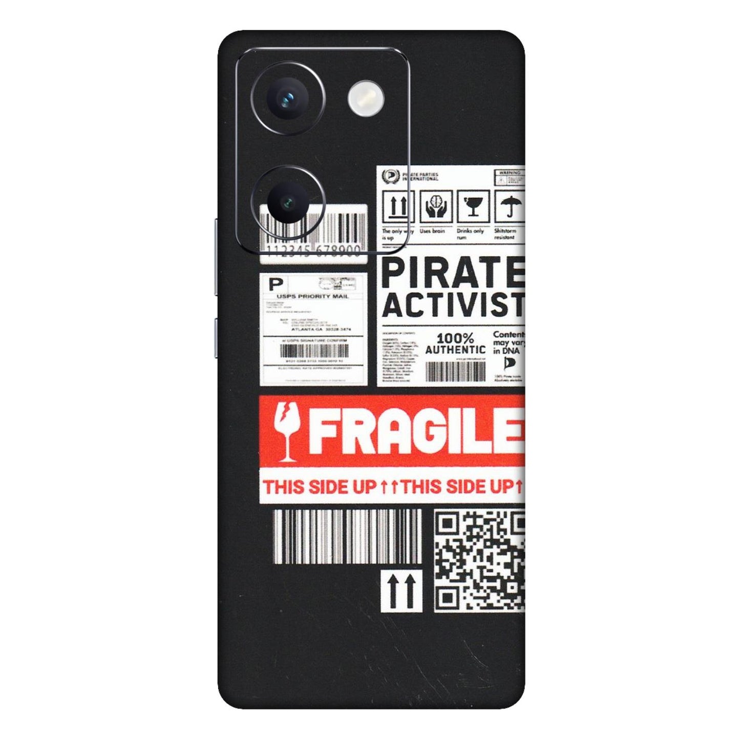 VIVO Y Series Phone Skins (All Models) - Handle With Care - Matte Finish (M-99) Vivo Y300 Plus (5G)