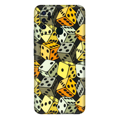 VIVO Y Series Phone Skins (All Models) - Dices Of Life - 3D Embossed Finish (L-04) Vivo Y30