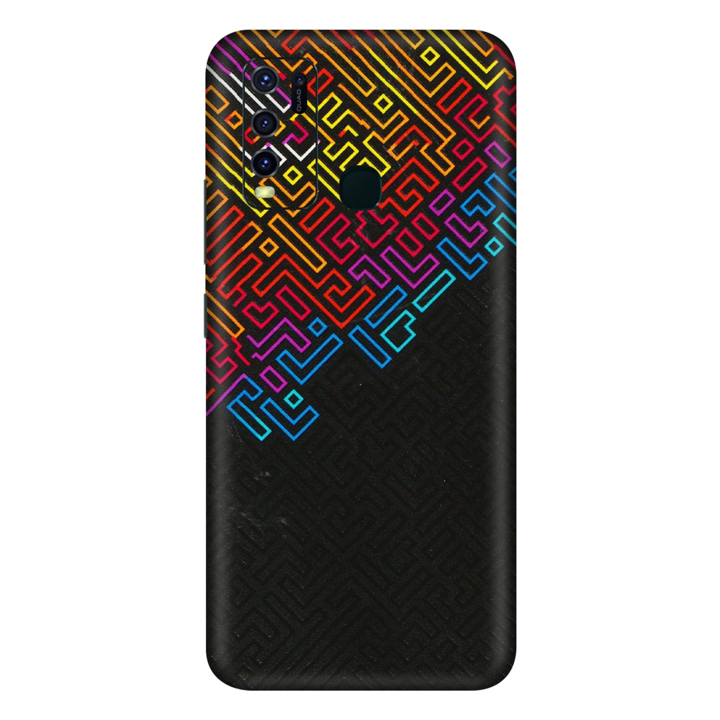 VIVO Y Series Phone Skins (All Models) - Dotme Pattern Art - 3D Embossed Finish (L-121) Vivo Y30