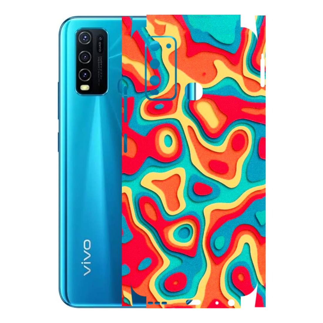 VIVO Y Series Phone Skins (All Models) - Abstract Swirl - 3D Embossed Finish (L-150) Vivo Y30
