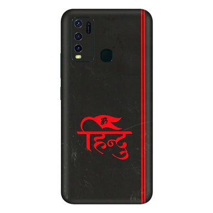 VIVO Y Series Phone Skins (All Models) - Hindu Black - 3D Embossed Finish (L-153) Vivo Y30