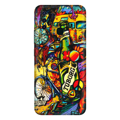 VIVO Y Series Phone Skins (All Models) - Cool Beer Bottle - 3D Embossed Finish (L-193) Vivo Y30