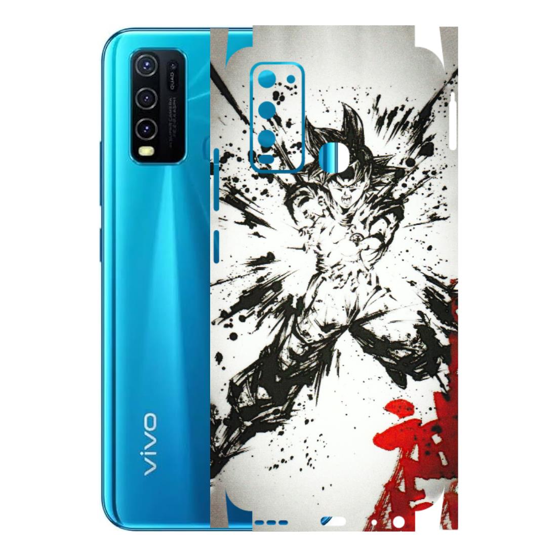 VIVO Y Series Phone Skins (All Models) - DBZ - 3D Embossed Finish (L-206) Vivo Y30