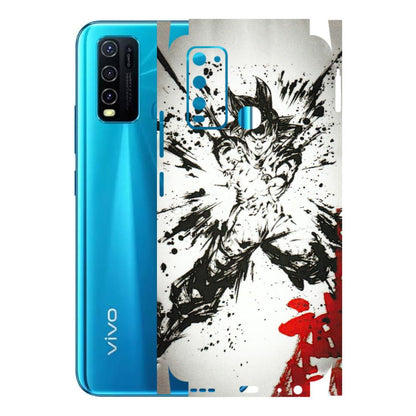 VIVO Y Series Phone Skins (All Models) - DBZ - 3D Embossed Finish (L-206) Vivo Y30