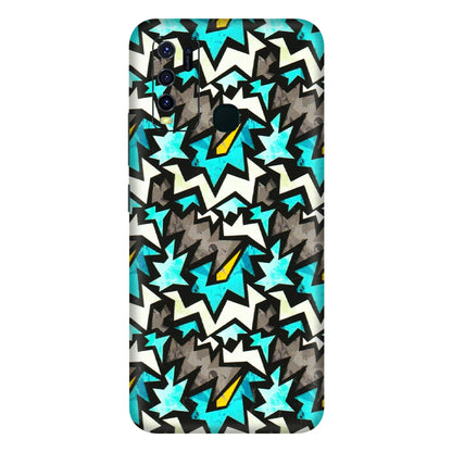 VIVO Y Series Phone Skins (All Models) - Funky Zig Zag - 3D Embossed Finish (L-223) Vivo Y30