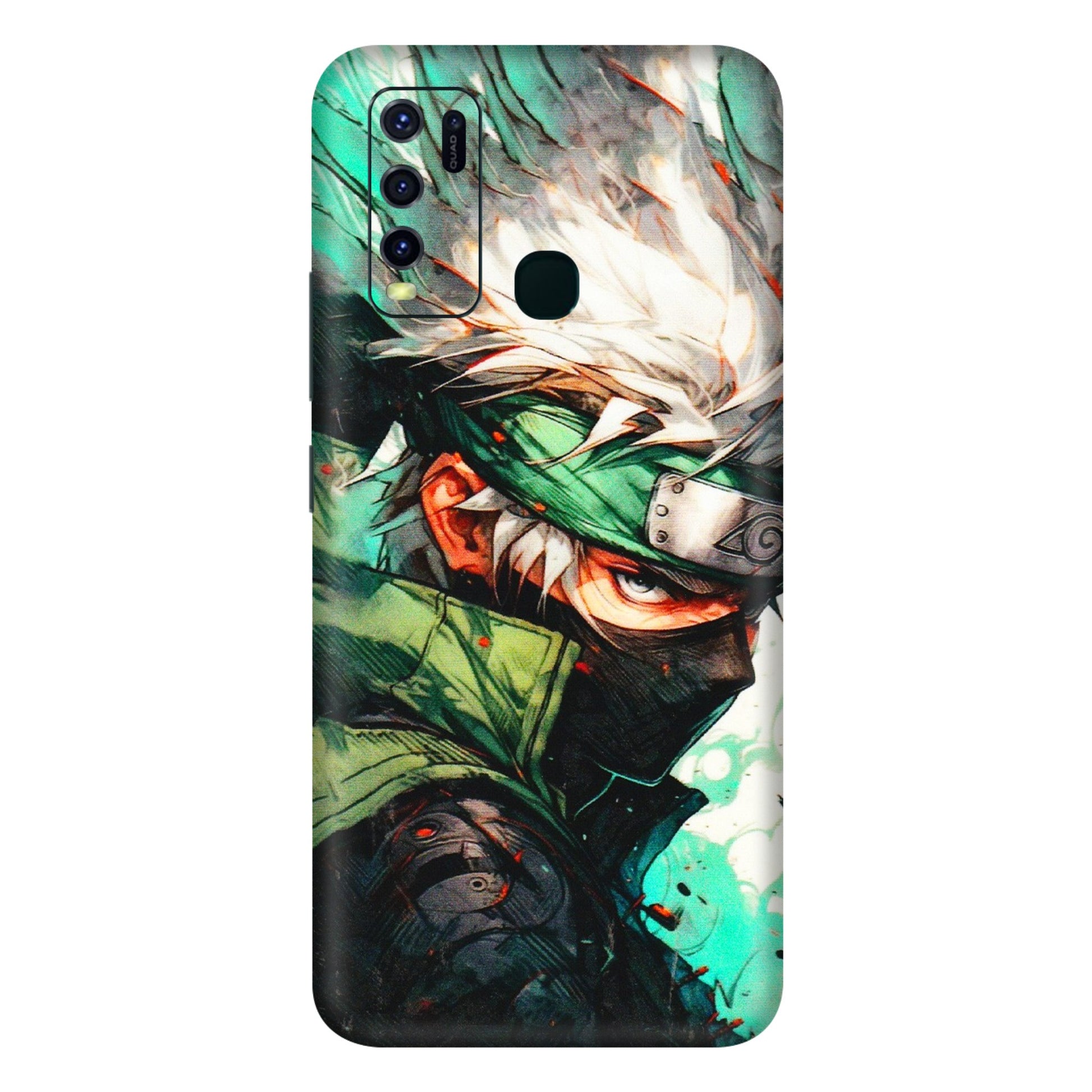 VIVO Y Series Phone Skins (All Models) - Kakashi Side Profile - 3D Embossed Finish (L-249) Vivo Y30