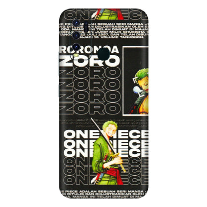 VIVO Y Series Phone Skins (All Models) - One Piece Zoro - 3D Embossed Finish (L-250) Vivo Y30