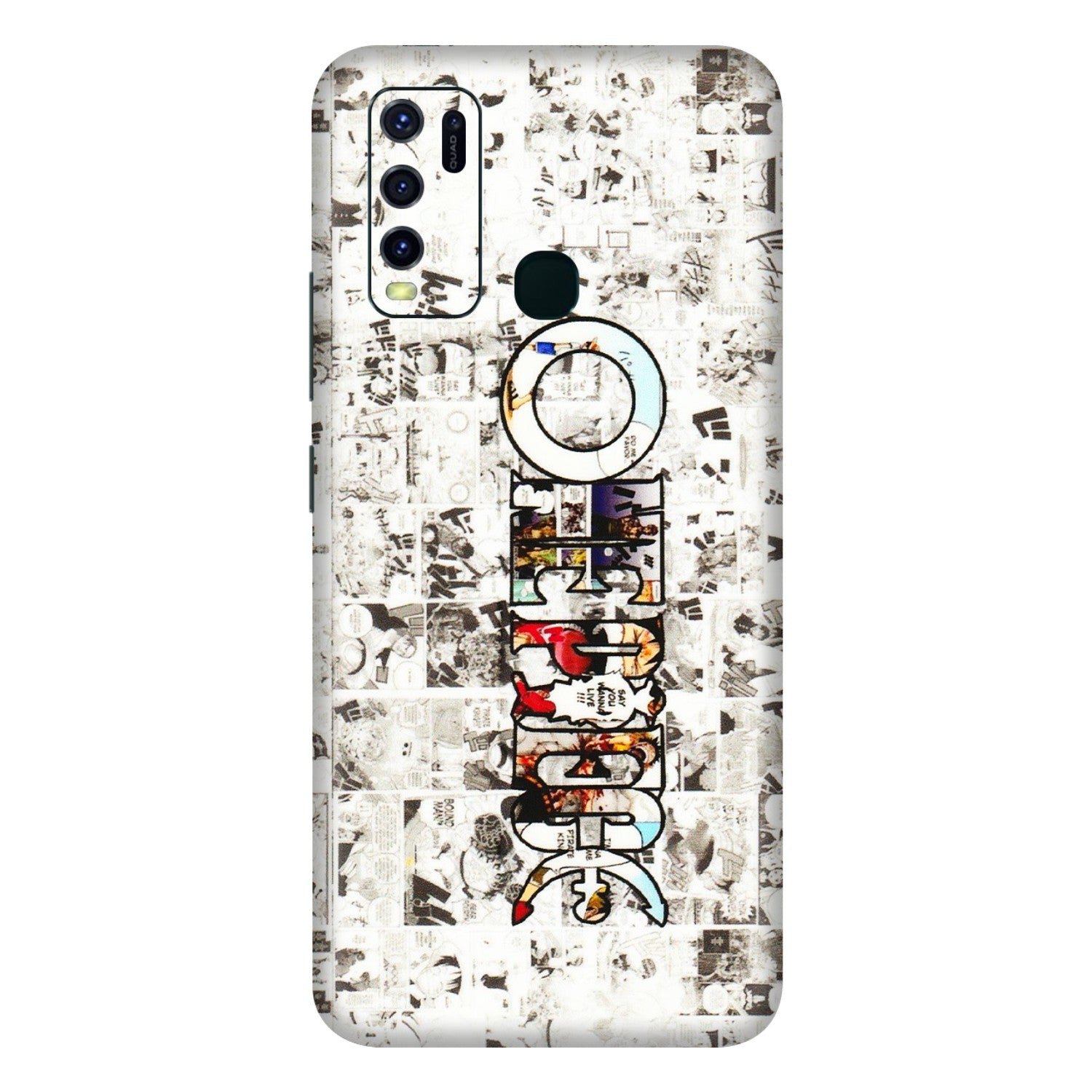 VIVO Y Series Phone Skins (All Models) - One Piece Manga - 3D Embossed Finish (L-26) Vivo Y30