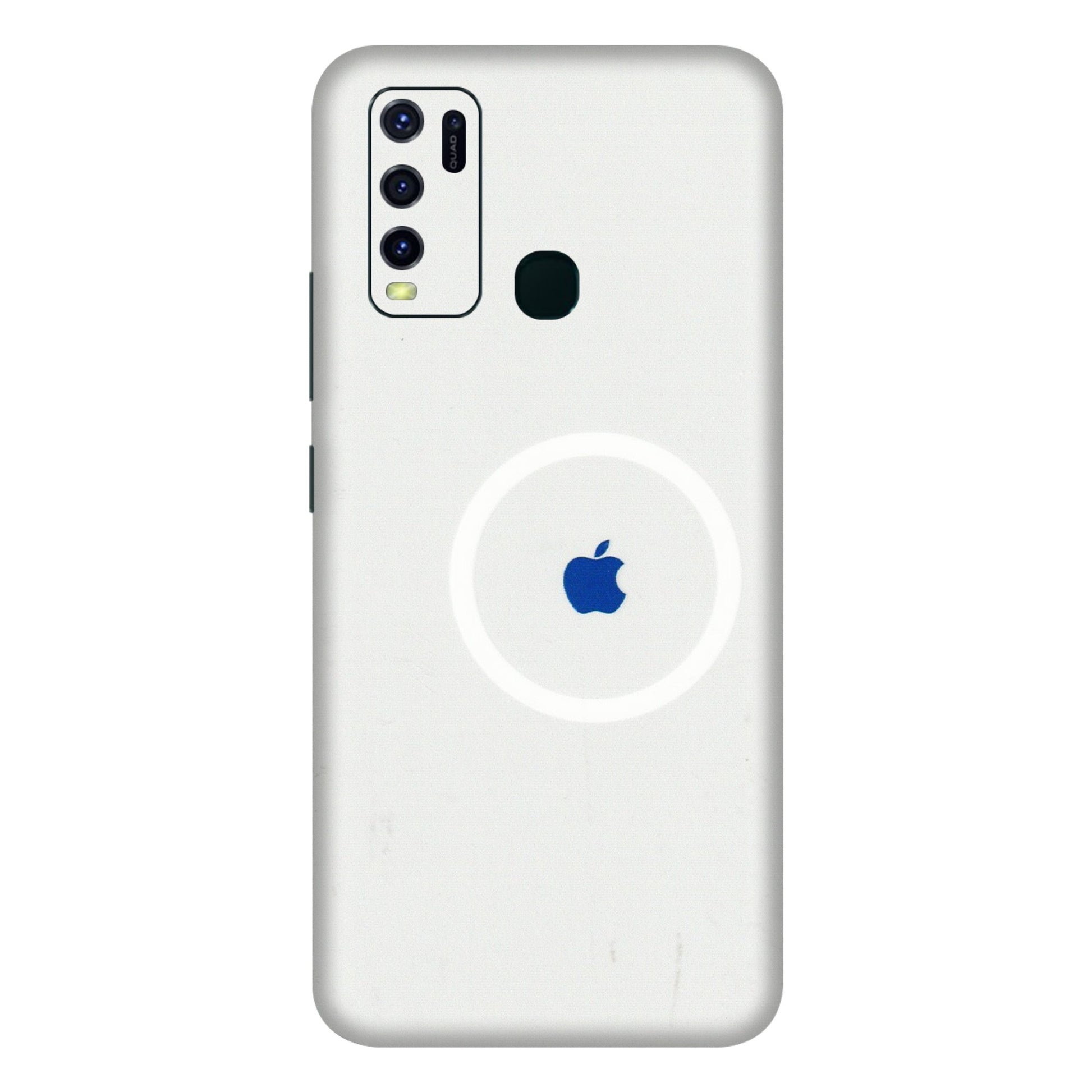 VIVO Y Series Phone Skins (All Models) - iPhone Magsafe Logo - 3D Embossed Finish (L-320) Vivo Y30