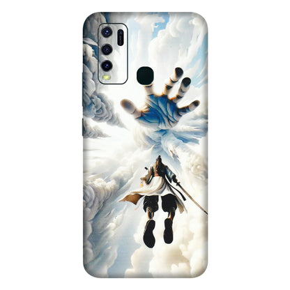 VIVO Y Series Phone Skins (All Models) - Big Hand With Monkey King - 3D Embossed Finish (L-323) Vivo Y30