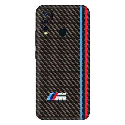 VIVO Y Series Phone Skins (All Models) - BM Carbon Fiber Feels - 3D Embossed Finish (L-38) Vivo Y30