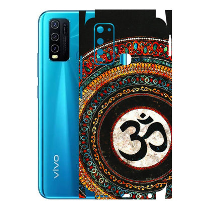 VIVO Y Series Phone Skins (All Models) - Aum Chant Abstract - 3D Embossed Finish (L-42) Vivo Y30
