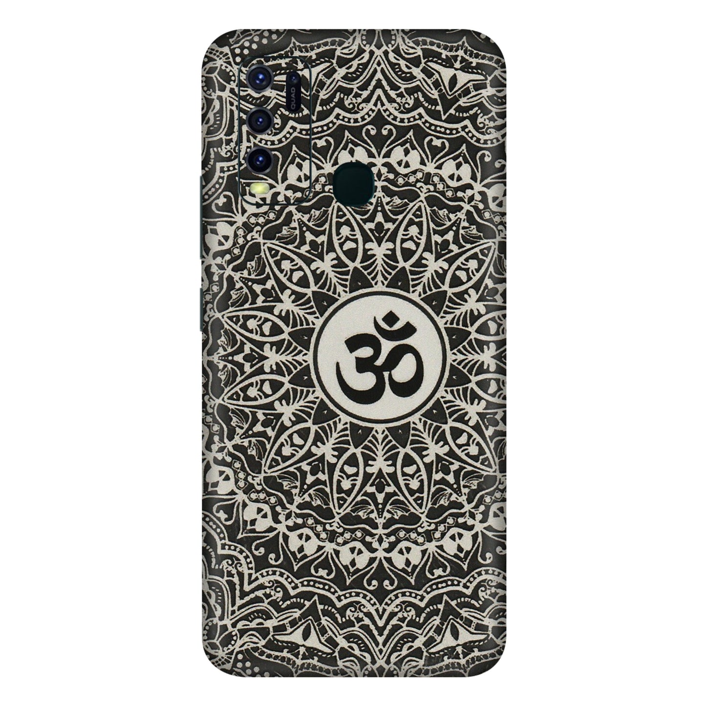 VIVO Y Series Phone Skins (All Models) - Aum Elegant Mandala - 3D Embossed Finish (L-62) Vivo Y30
