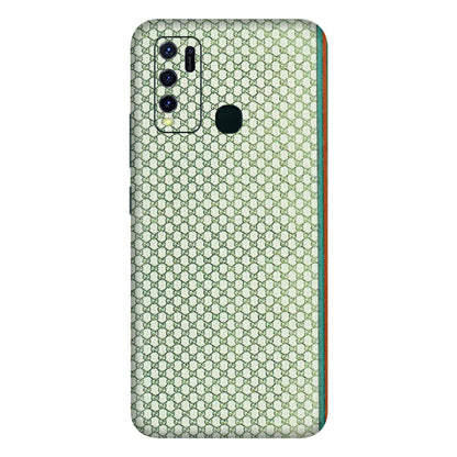 VIVO Y Series Phone Skins (All Models) - Gucci Fabric Pattern - 3D Embossed Finish (L-73) Vivo Y30