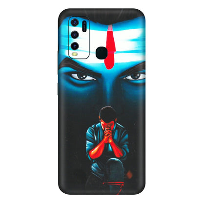 VIVO Y Series Phone Skins (All Models) - Mahakal Bhakt - Matte Finish (M-112) Vivo Y30