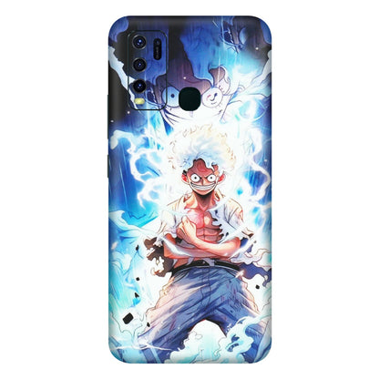 VIVO Y Series Phone Skins (All Models) - Blue Thunder Luffy Anime - Matte Finish (M-132) Vivo Y30