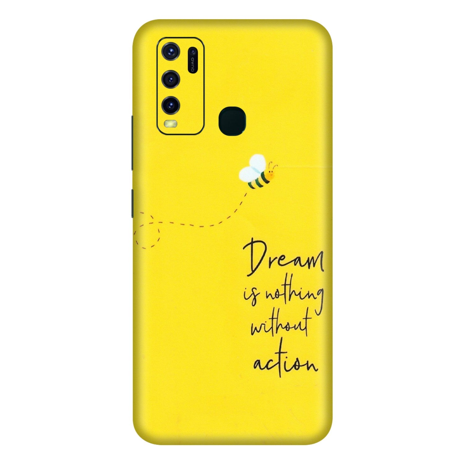 VIVO Y Series Phone Skins (All Models) - Dream Is Nothing Without Action - Matte Finish (M-138) Vivo Y30