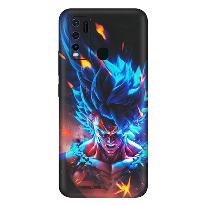 VIVO Y Series Phone Skins (All Models) - Angry Goku Dragon Ball Anime - Matte Finish (M-150) Vivo Y30
