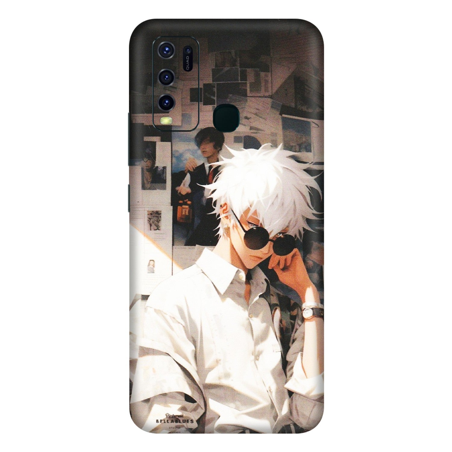 VIVO Y Series Phone Skins (All Models) - Gojo Satoru Jujustu Kaisen Anime - Matte Finish (M-156) Vivo Y30