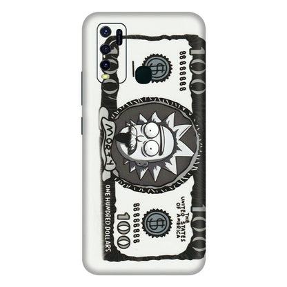 VIVO Y Series Phone Skins (All Models) - Rick And Morty Hundred Dollar Anime - Matte Finish (M-161) Vivo Y30