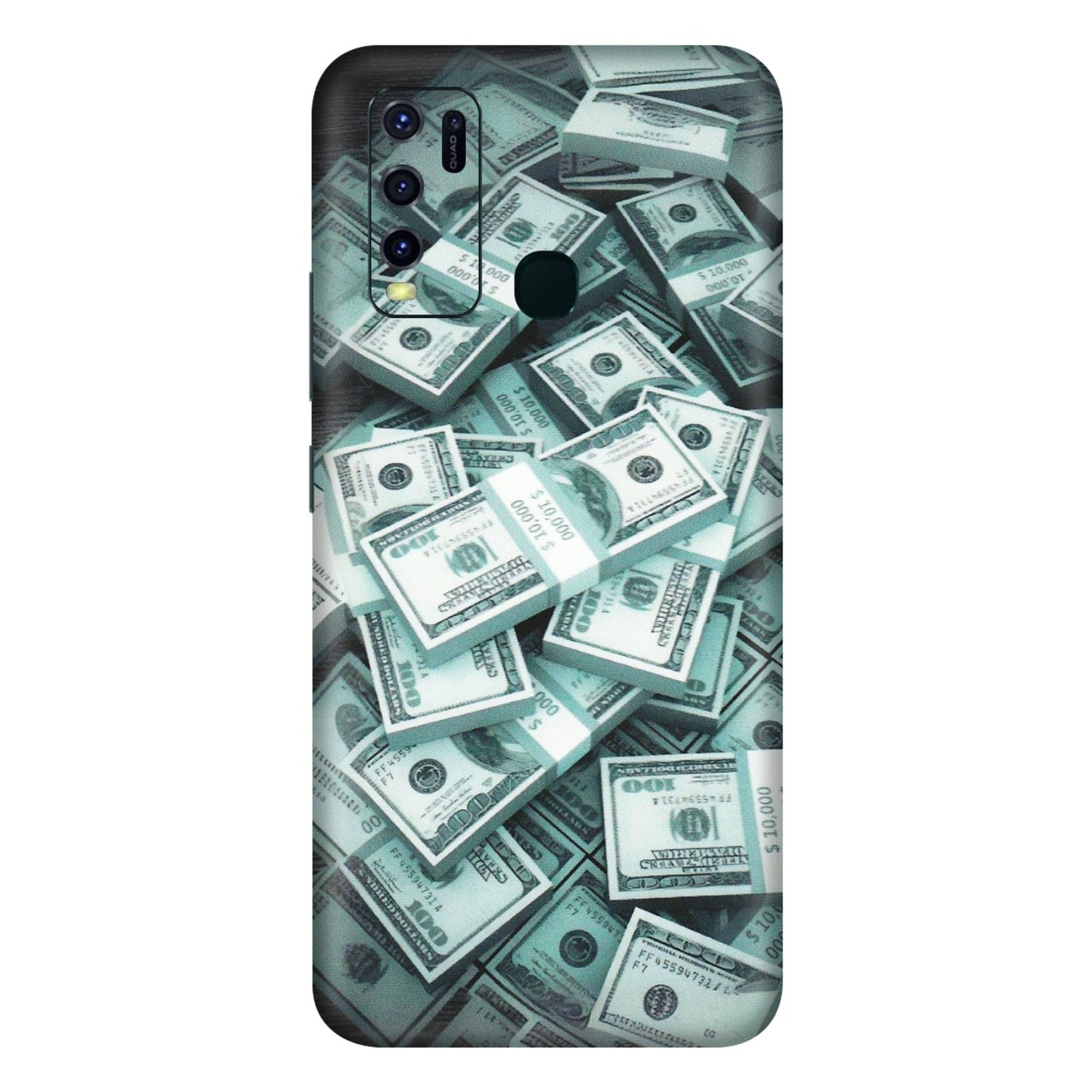 VIVO Y Series Phone Skins (All Models) - Hundred Dollar Bill - Matte Finish (M-162) Vivo Y30
